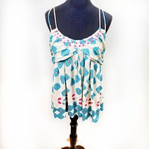 Diane von Furstenberg Beaded Tank - Large